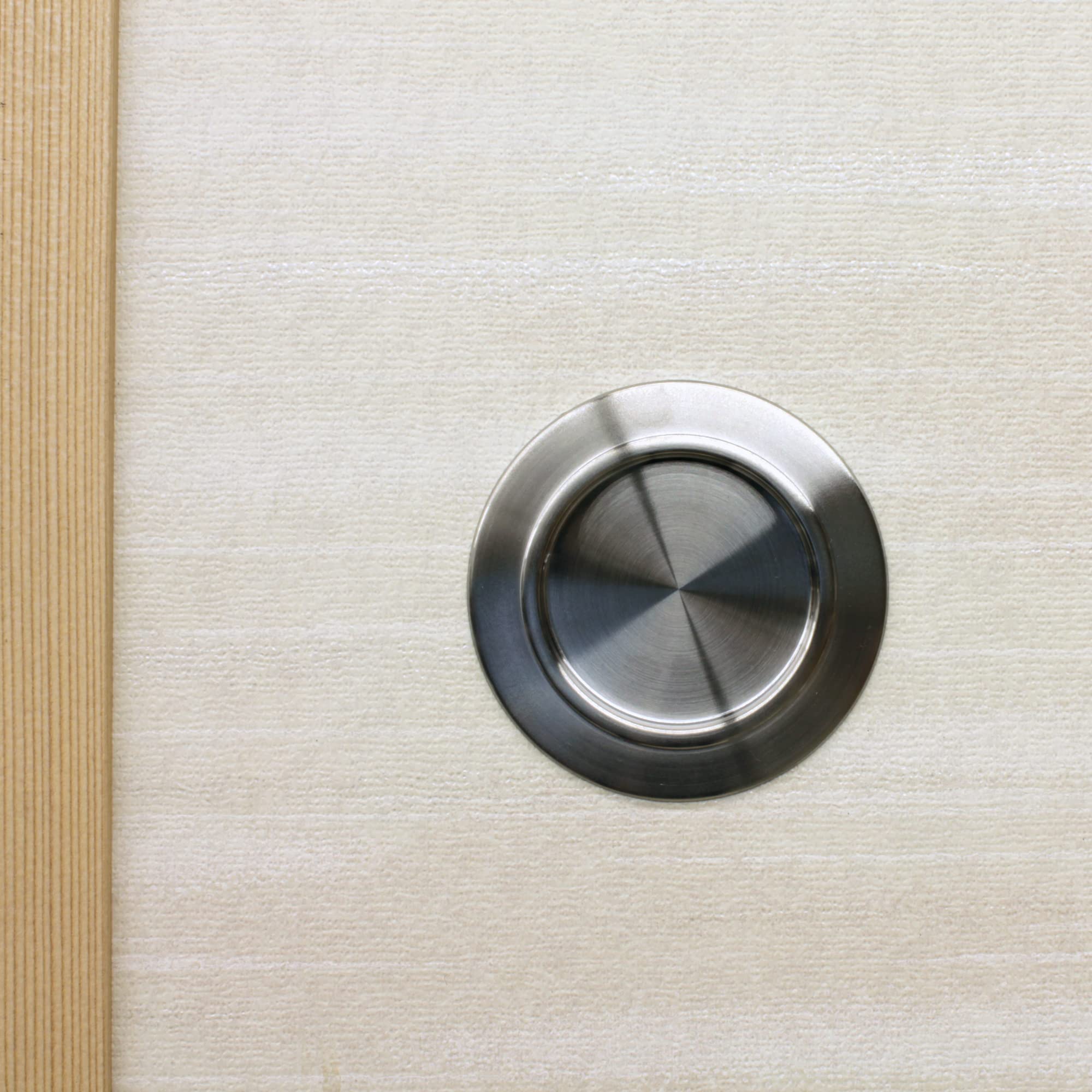 marunashi（無言取引)　904545お急ぎ Amazon | ふすまの取っ手 引き手 1個 底寸法50ミリ ステンレス